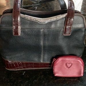 Brighton Leather Shoulder Bag EUC